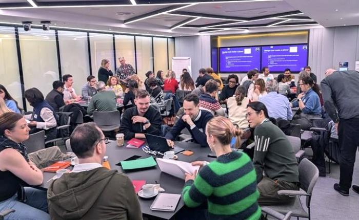 Members of Open Digital Planning at an event